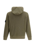 Stone Island 6100058 organic cotton waffle fleece sweatshirt